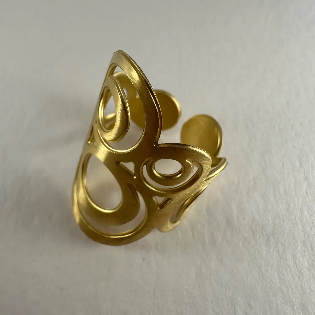 Bague les Cercles or