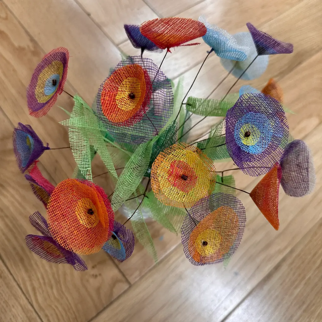 Composition Fleurs vase - Création