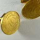 Bouton de Manchette Franc 