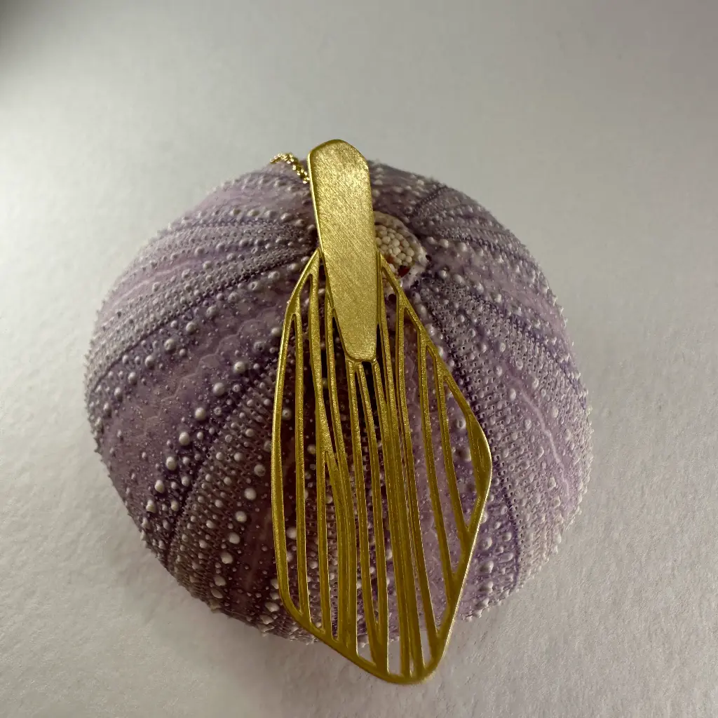 Collier Lumière d'été avec puce-or