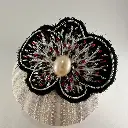 Enya création broche orchidée