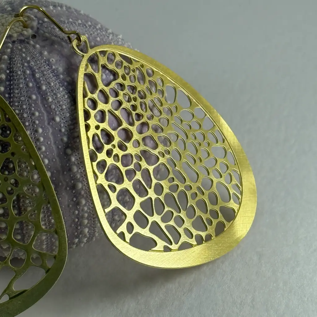 Boucles d' oreilles Mousse grandes