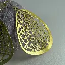 Boucles d' oreilles Mousse grandes