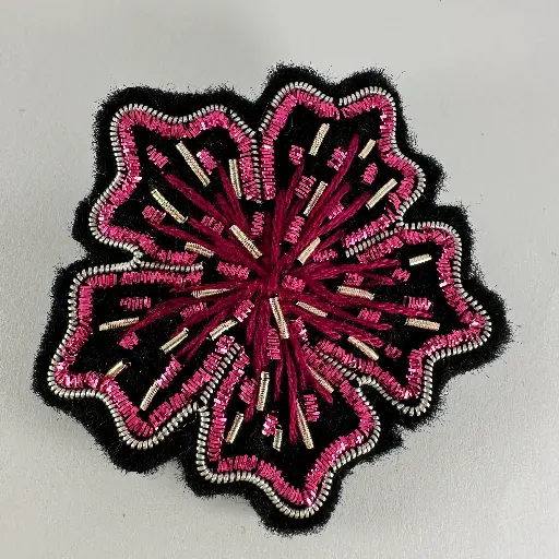 Enya création broche fleur