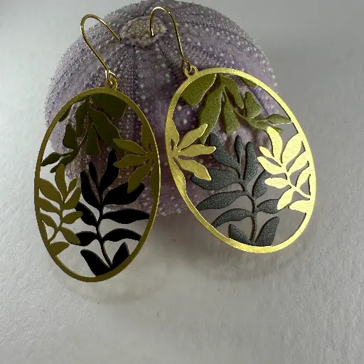 Boucle d' oreille Tropic couleur 